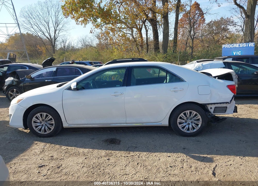 2013 TOYOTA CAMRY LE VIN: 4T4BF1FK3DR328745