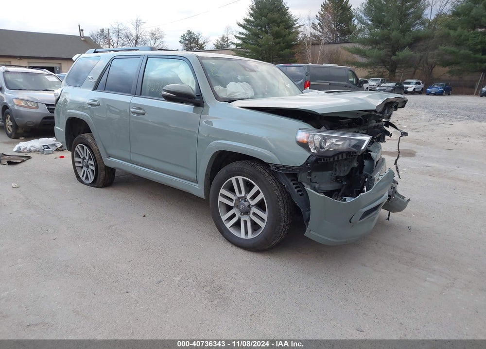 2022 TOYOTA 4RUNNER TRD SPORT VIN: JTESU5JR5N6058080