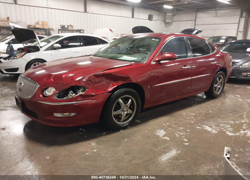 2008 BUICK LACROSSE CXL VIN: 2G4WD582381186792