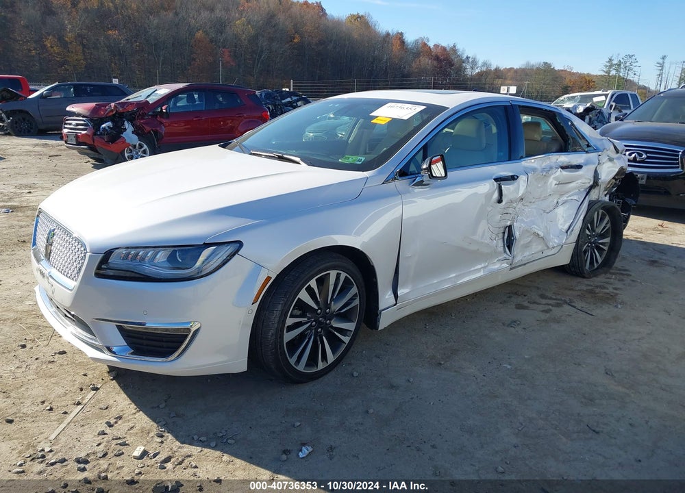 2017 LINCOLN MKZ RESERVE VIN: 3LN6L5F96HR663603