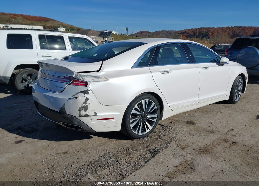 2017 LINCOLN MKZ RESERVE VIN: 3LN6L5F96HR663603