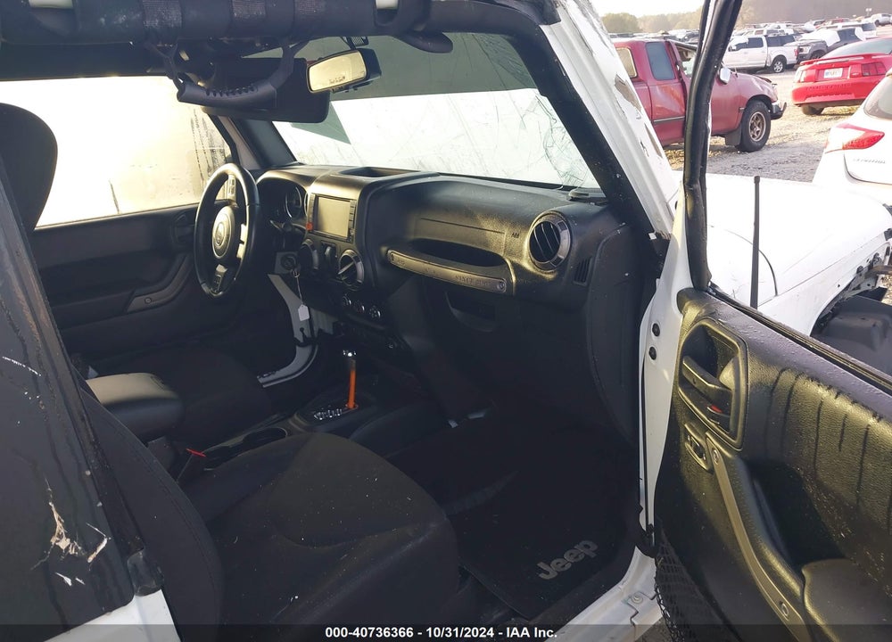 2016 JEEP WRANGLER SPORT VIN: 1C4AJWAG0GL284934