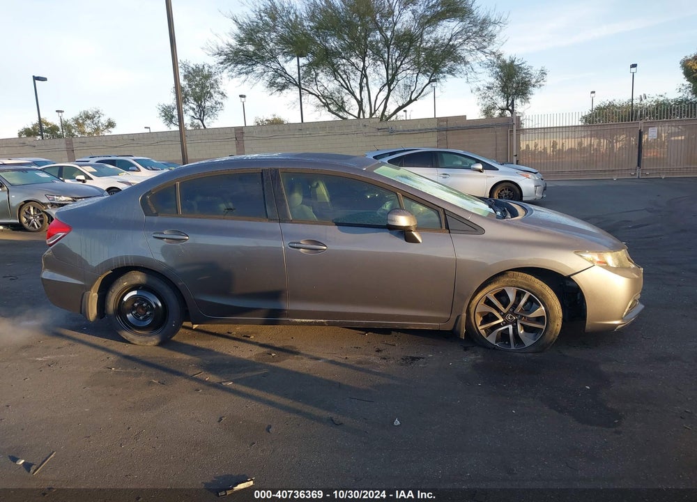 2013 HONDA CIVIC EX VIN: 19XFB2F80DE277239