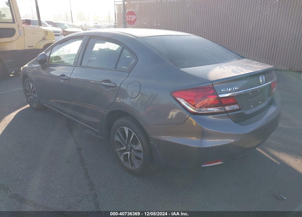 2013 HONDA CIVIC EX VIN: 19XFB2F80DE277239