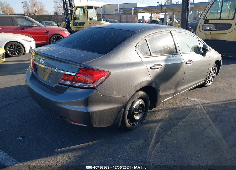 2013 HONDA CIVIC EX VIN: 19XFB2F80DE277239