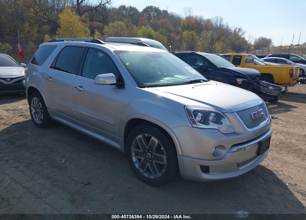 2011 GMC ACADIA DENALI VIN: 1GKKVTED9BJ372073