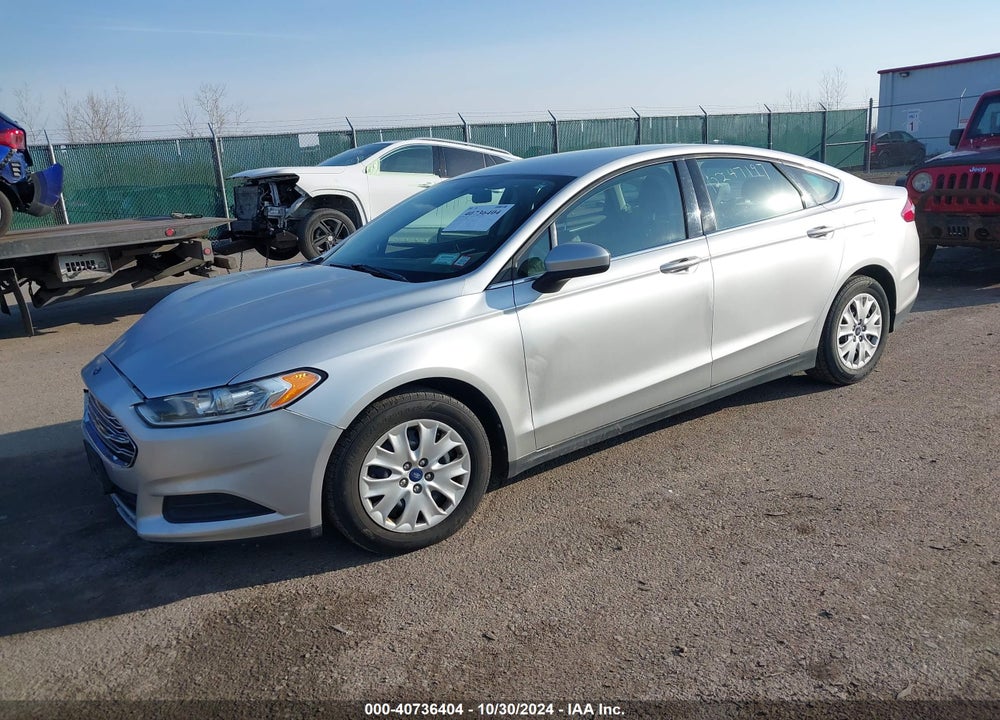 2013 FORD FUSION S VIN: 3FA6P0G71DR351052