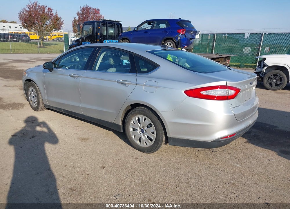 2013 FORD FUSION S VIN: 3FA6P0G71DR351052