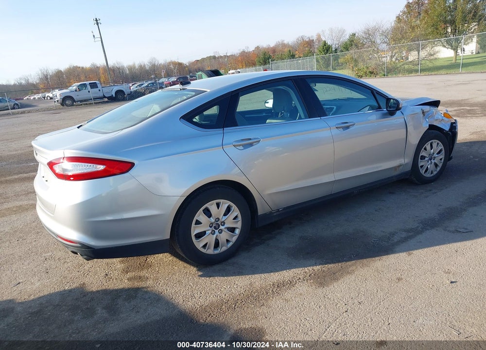 2013 FORD FUSION S VIN: 3FA6P0G71DR351052