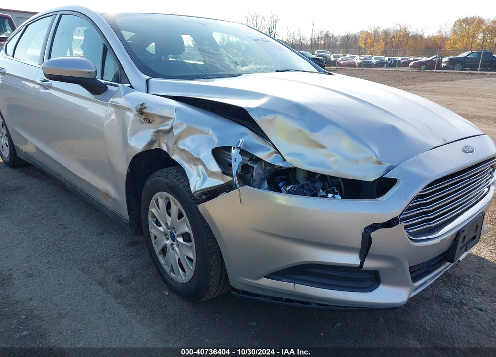2013 FORD FUSION S VIN: 3FA6P0G71DR351052
