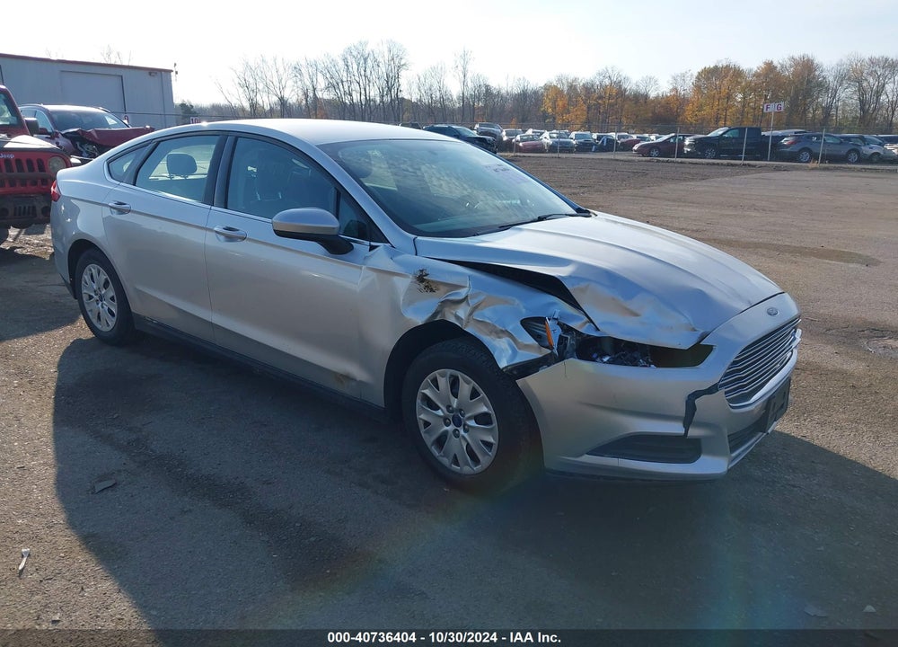 2013 FORD FUSION S VIN: 3FA6P0G71DR351052