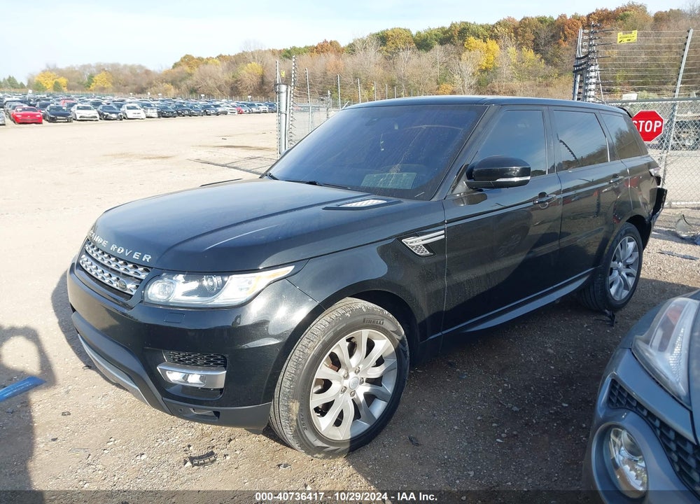 2016 LAND ROVER RANGE ROVER SPORT 3.0L V6 SUPERCHARGED HSE VIN: SALWR2PF1GA120361
