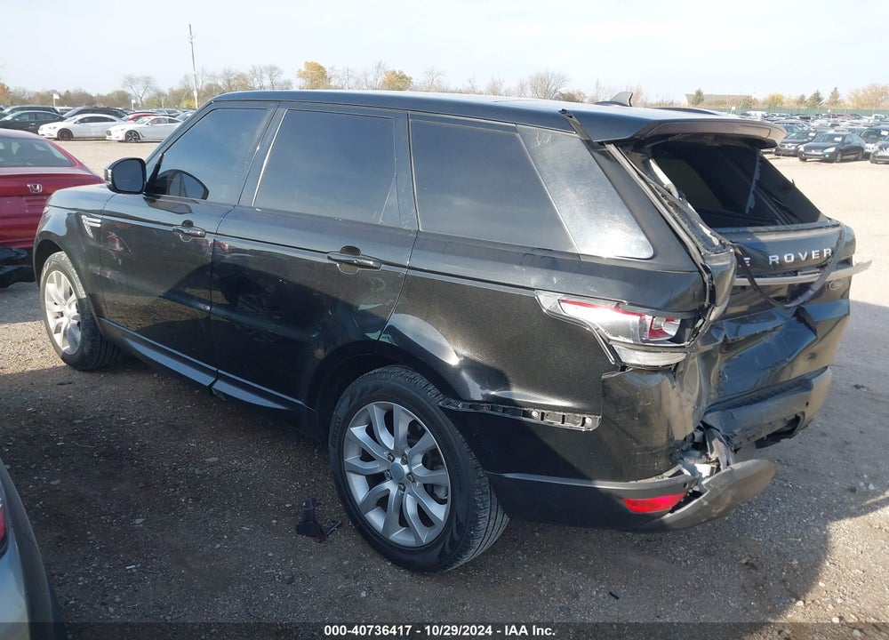 2016 LAND ROVER RANGE ROVER SPORT 3.0L V6 SUPERCHARGED HSE VIN: SALWR2PF1GA120361