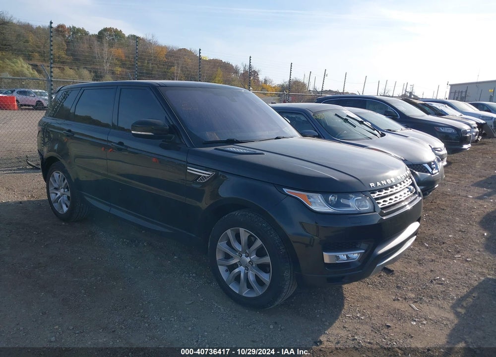 2016 LAND ROVER RANGE ROVER SPORT 3.0L V6 SUPERCHARGED HSE VIN: SALWR2PF1GA120361