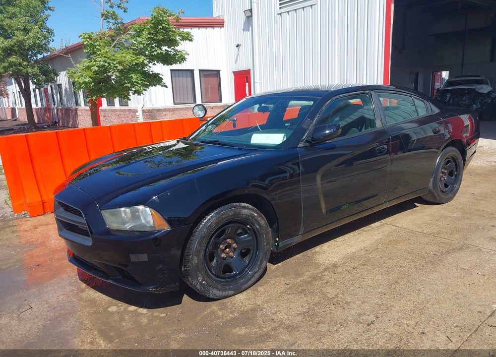 2014 DODGE CHARGER POLICE VIN: 2C3CDXAT7EH198893