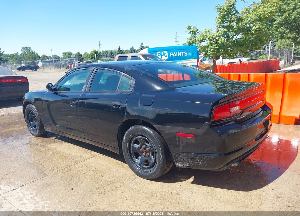 2014 DODGE CHARGER POLICE VIN: 2C3CDXAT7EH198893