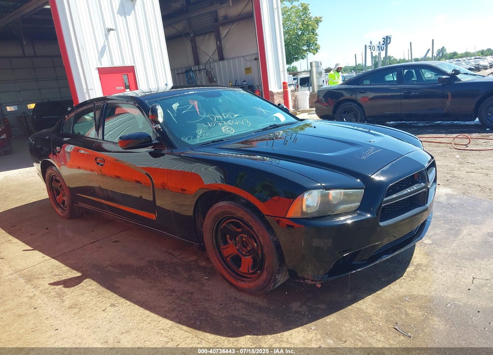 2014 DODGE CHARGER POLICE VIN: 2C3CDXAT7EH198893