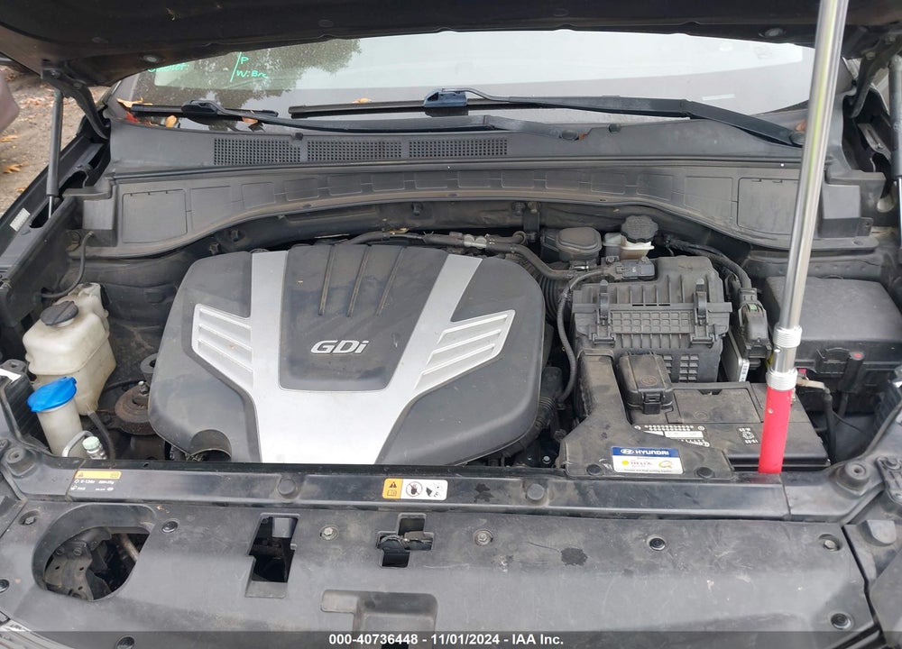 2015 HYUNDAI SANTA FE GLS VIN: KM8SR4HF6FU122583