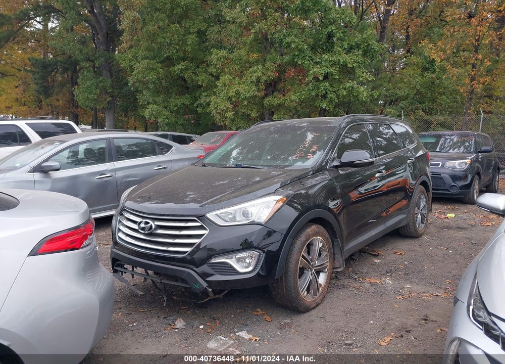 2015 HYUNDAI SANTA FE GLS VIN: KM8SR4HF6FU122583