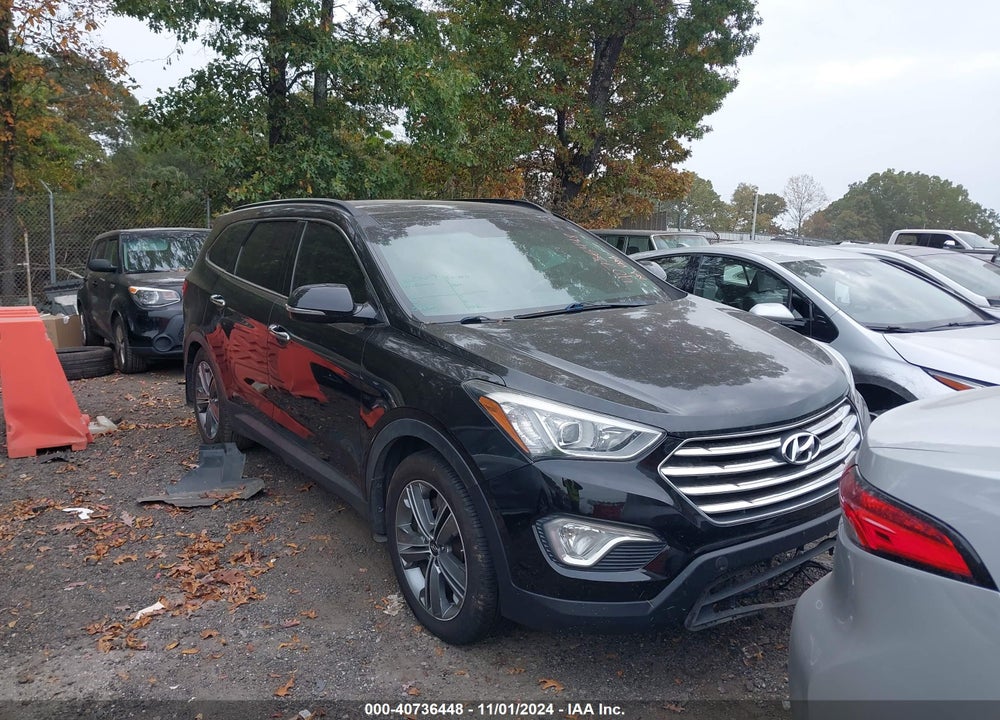 2015 HYUNDAI SANTA FE GLS VIN: KM8SR4HF6FU122583