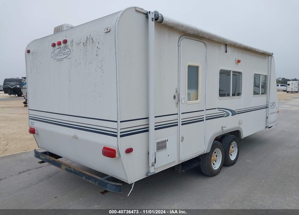 2002 TRAIL LITE CRUISE 23 QB VIN: 4WY200K2621020263