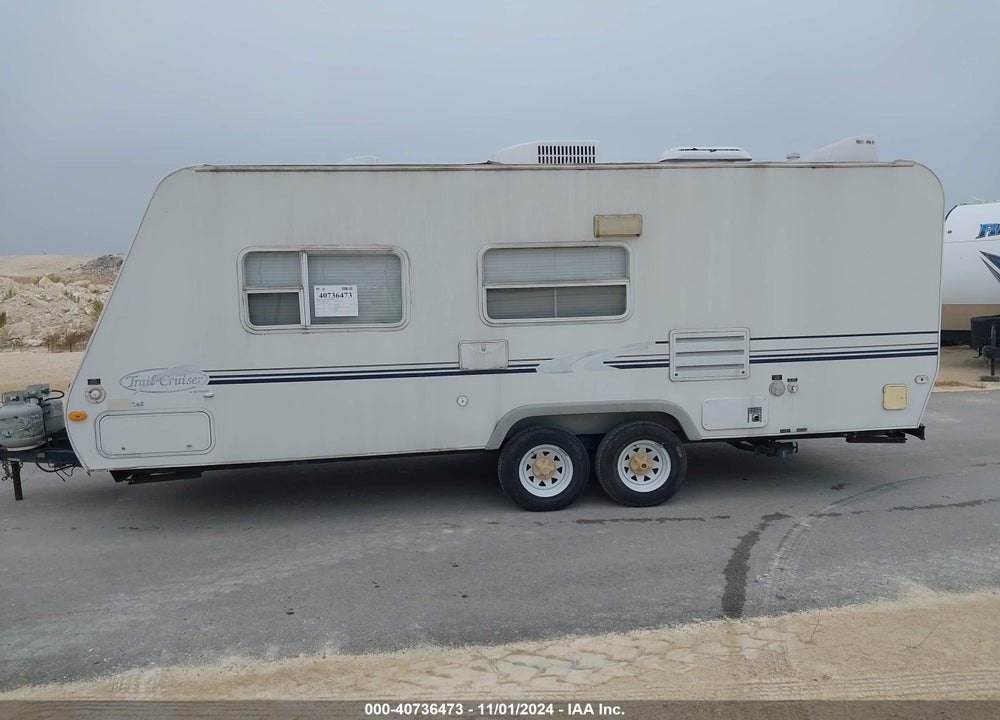 2002 TRAIL LITE CRUISE 23 QB VIN: 4WY200K2621020263
