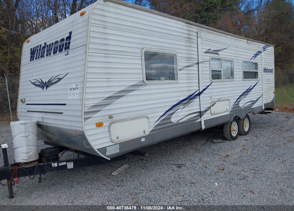 2010 FOREST RIVER WILDWOOD VIN: 4X4TWDB27AR339525