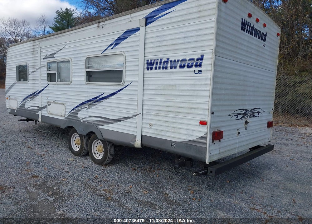 2010 FOREST RIVER WILDWOOD VIN: 4X4TWDB27AR339525