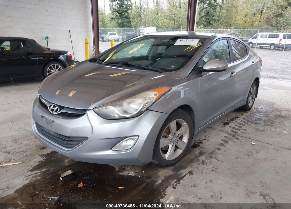2013 HYUNDAI ELANTRA GLS VIN: KMHDH4AEXDU972808