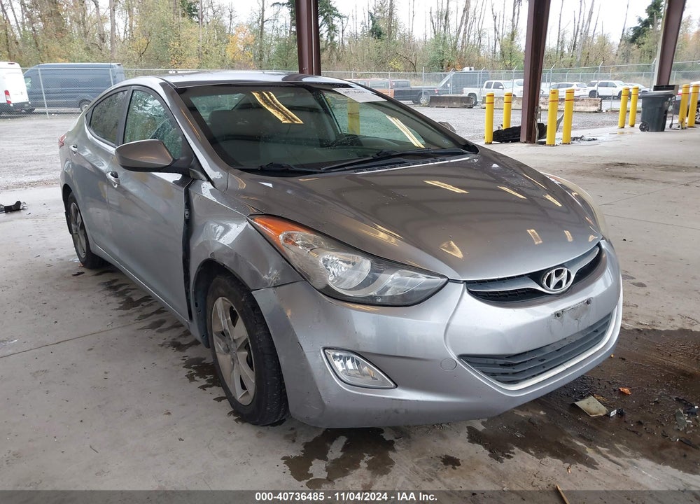 2013 HYUNDAI ELANTRA GLS VIN: KMHDH4AEXDU972808