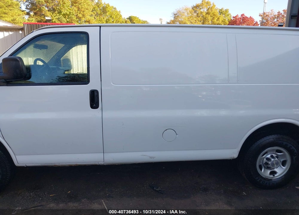 2013 CHEVROLET EXPRESS 2500 WORK VAN VIN: 1GCWGFBA4D1108667
