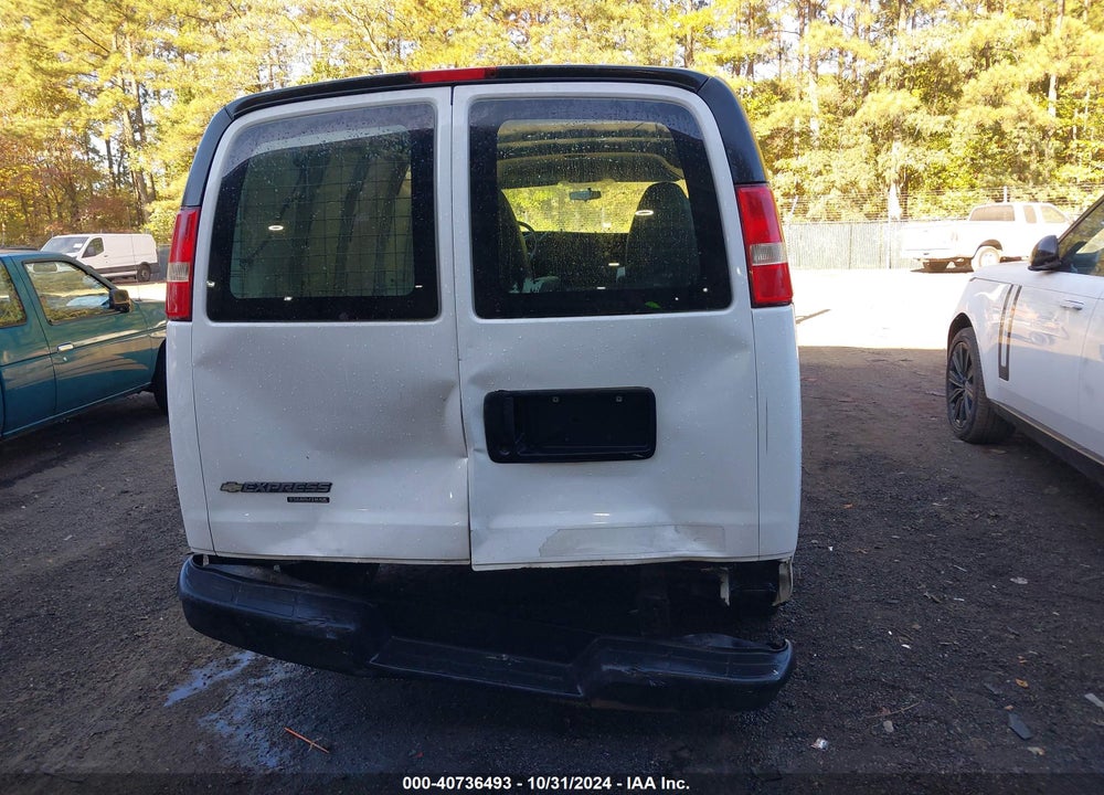 2013 CHEVROLET EXPRESS 2500 WORK VAN VIN: 1GCWGFBA4D1108667