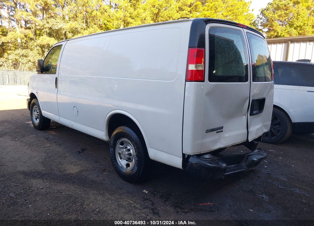 2013 CHEVROLET EXPRESS 2500 WORK VAN VIN: 1GCWGFBA4D1108667