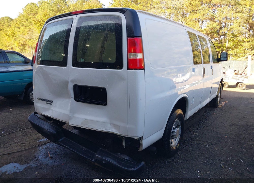 2013 CHEVROLET EXPRESS 2500 WORK VAN VIN: 1GCWGFBA4D1108667