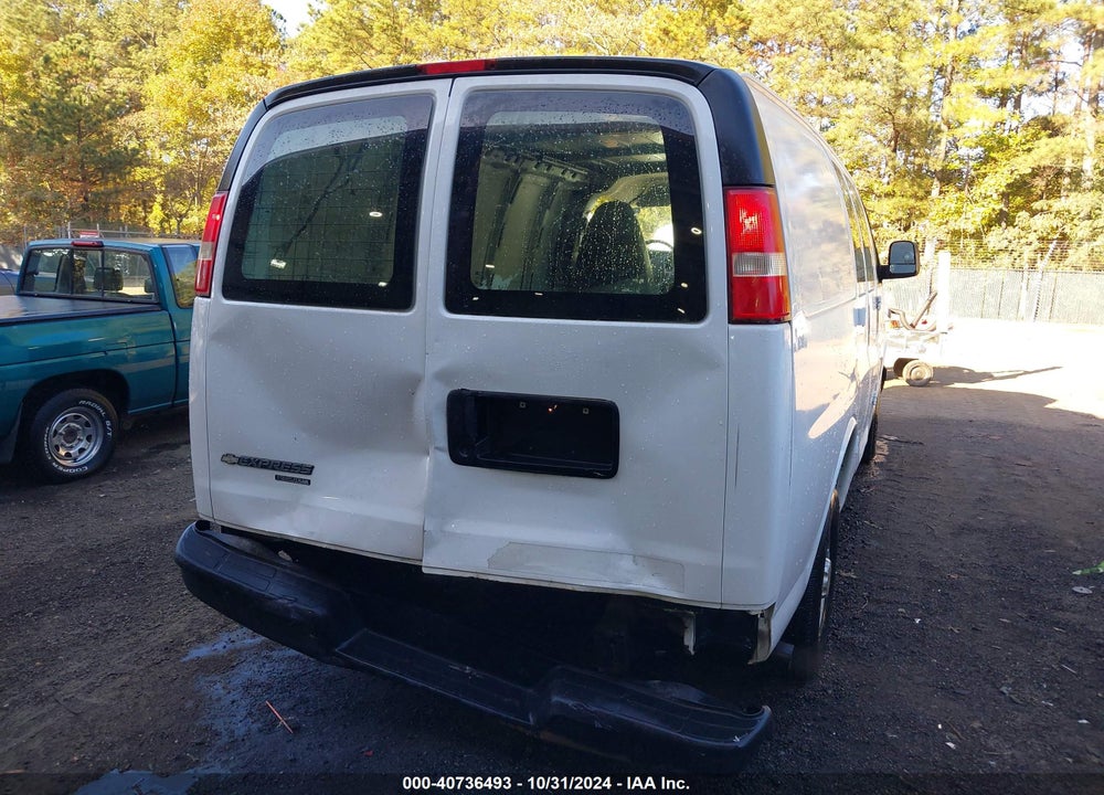 2013 CHEVROLET EXPRESS 2500 WORK VAN VIN: 1GCWGFBA4D1108667