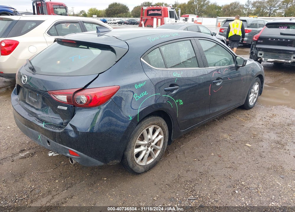 2016 MAZDA 3 I TOURING VIN: 3MZBM1M72GM319379
