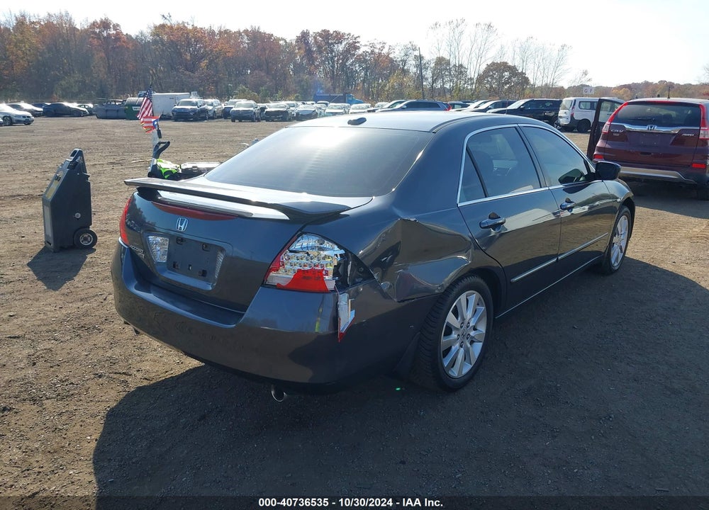 2007 HONDA ACCORD 3.0 EX VIN: 1HGCM66507A055271