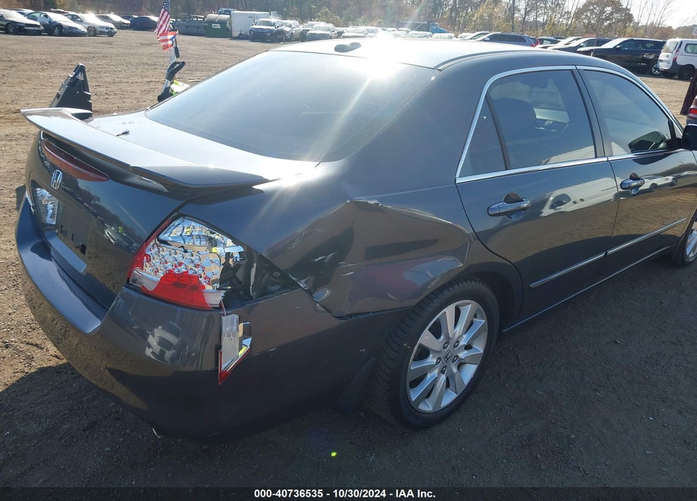 2007 HONDA ACCORD 3.0 EX VIN: 1HGCM66507A055271