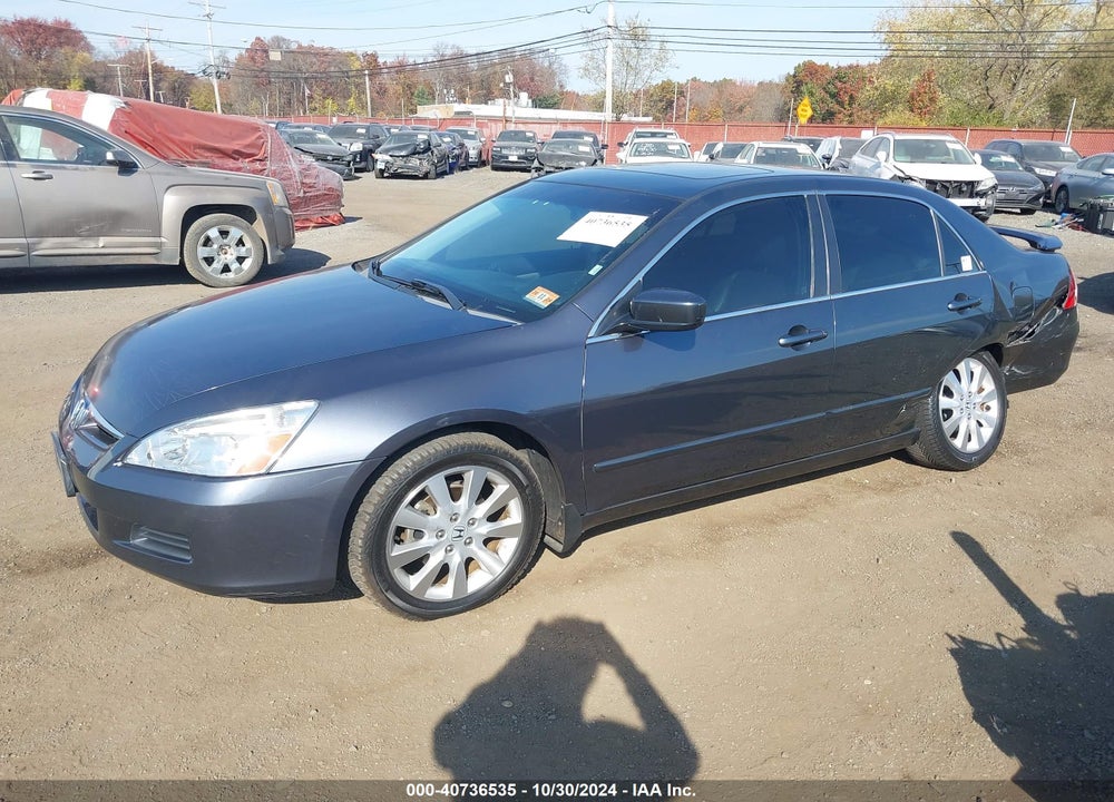 2007 HONDA ACCORD 3.0 EX VIN: 1HGCM66507A055271