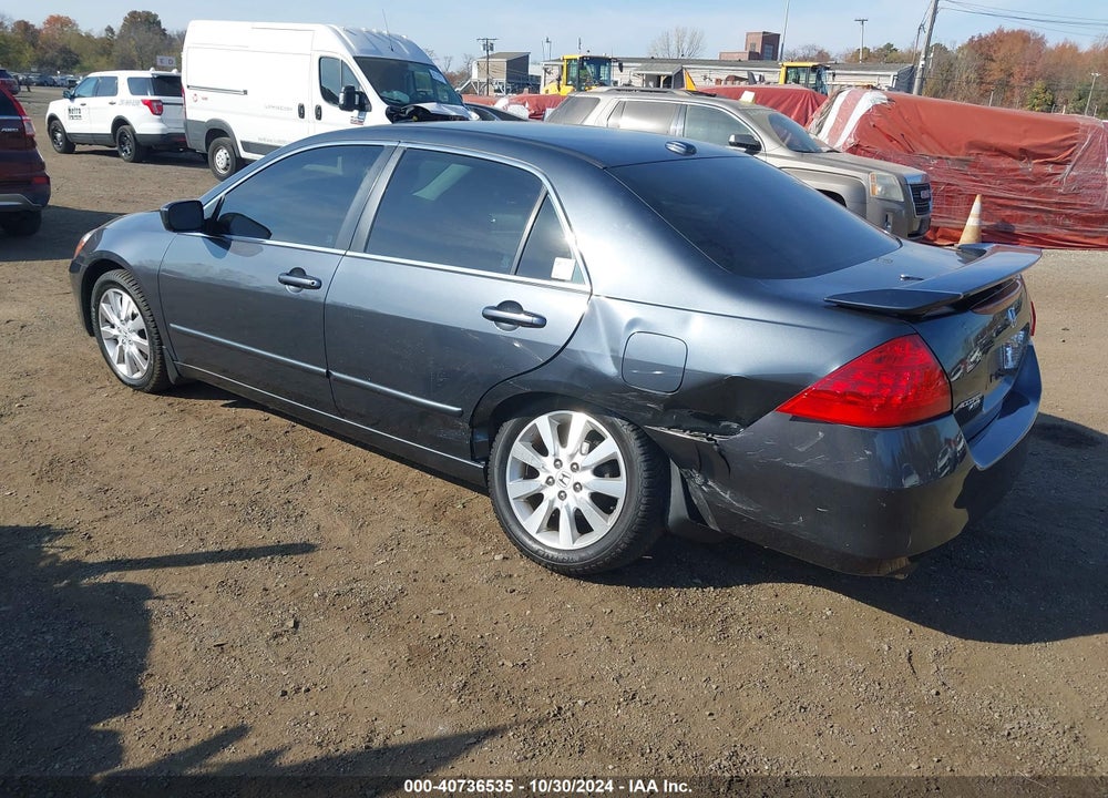 2007 HONDA ACCORD 3.0 EX VIN: 1HGCM66507A055271