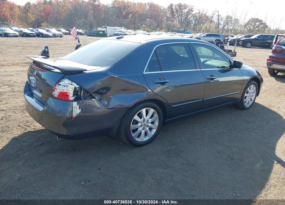 2007 HONDA ACCORD 3.0 EX VIN: 1HGCM66507A055271