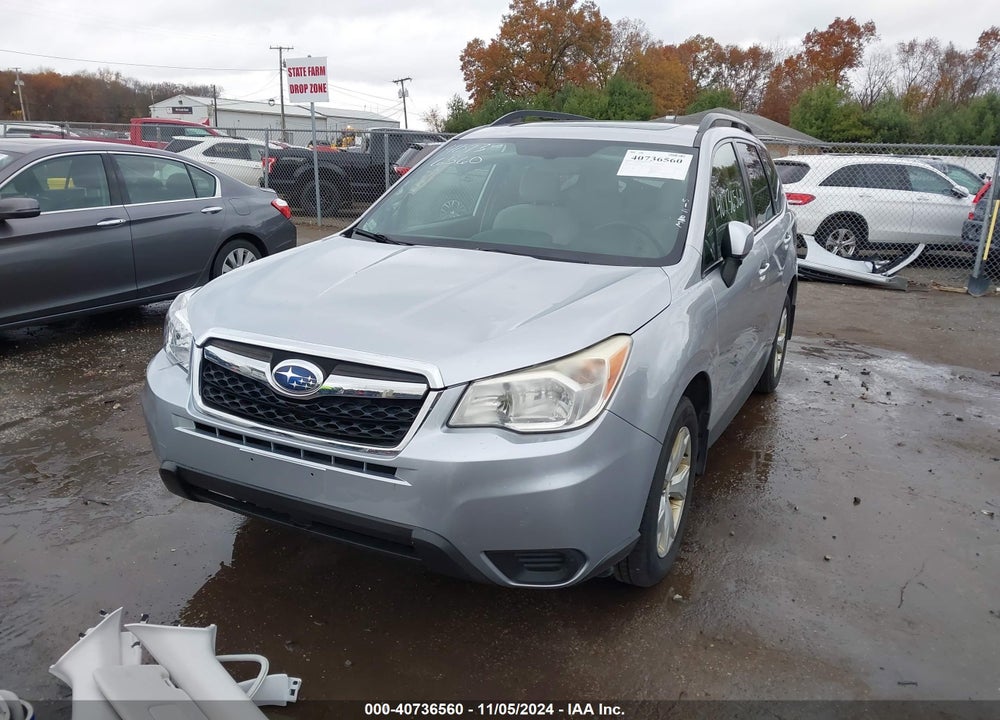 2015 SUBARU FORESTER 2.5I PREMIUM VIN: JF2SJADC0FH405142