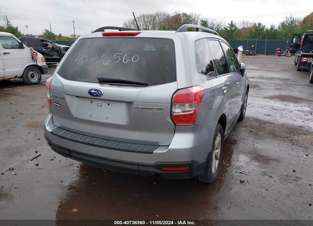 2015 SUBARU FORESTER 2.5I PREMIUM VIN: JF2SJADC0FH405142