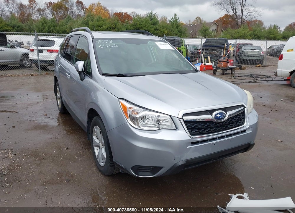 2015 SUBARU FORESTER 2.5I PREMIUM VIN: JF2SJADC0FH405142