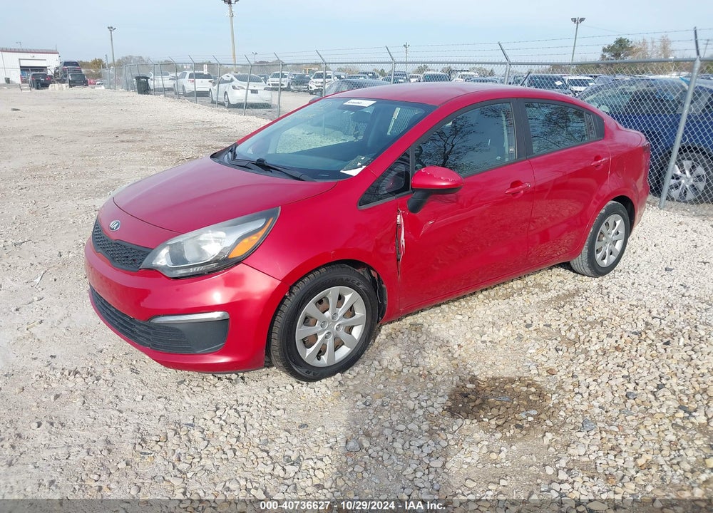 2017 KIA RIO VIN: KNADM4A34H6044661