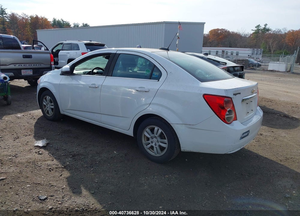 2015 CHEVROLET SONIC LT AUTO VIN: 1G1JC5SHXF4106591