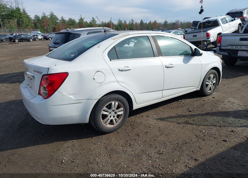 2015 CHEVROLET SONIC LT AUTO VIN: 1G1JC5SHXF4106591