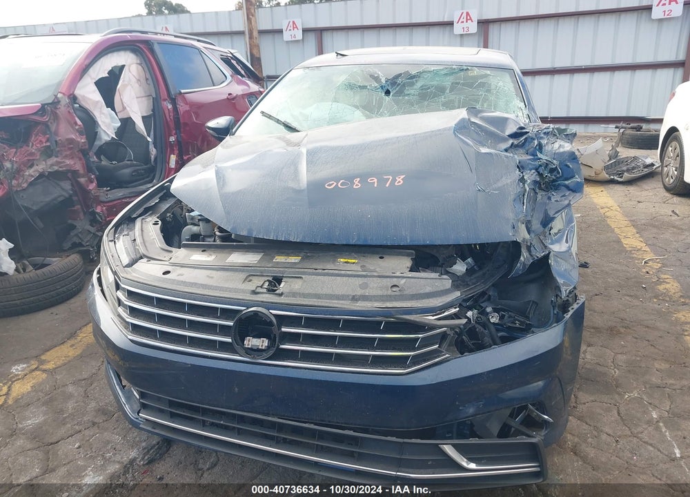 2019 VOLKSWAGEN PASSAT 2.0T WOLFSBURG EDITION VIN: 1VWLA7A39KC008978