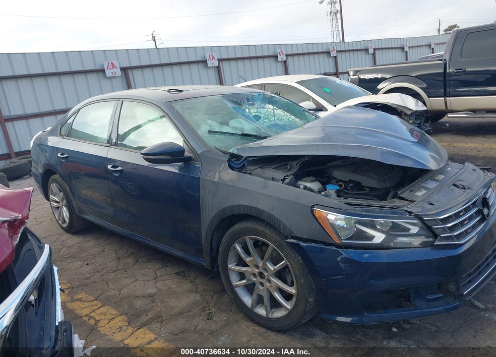 2019 VOLKSWAGEN PASSAT 2.0T WOLFSBURG EDITION VIN: 1VWLA7A39KC008978