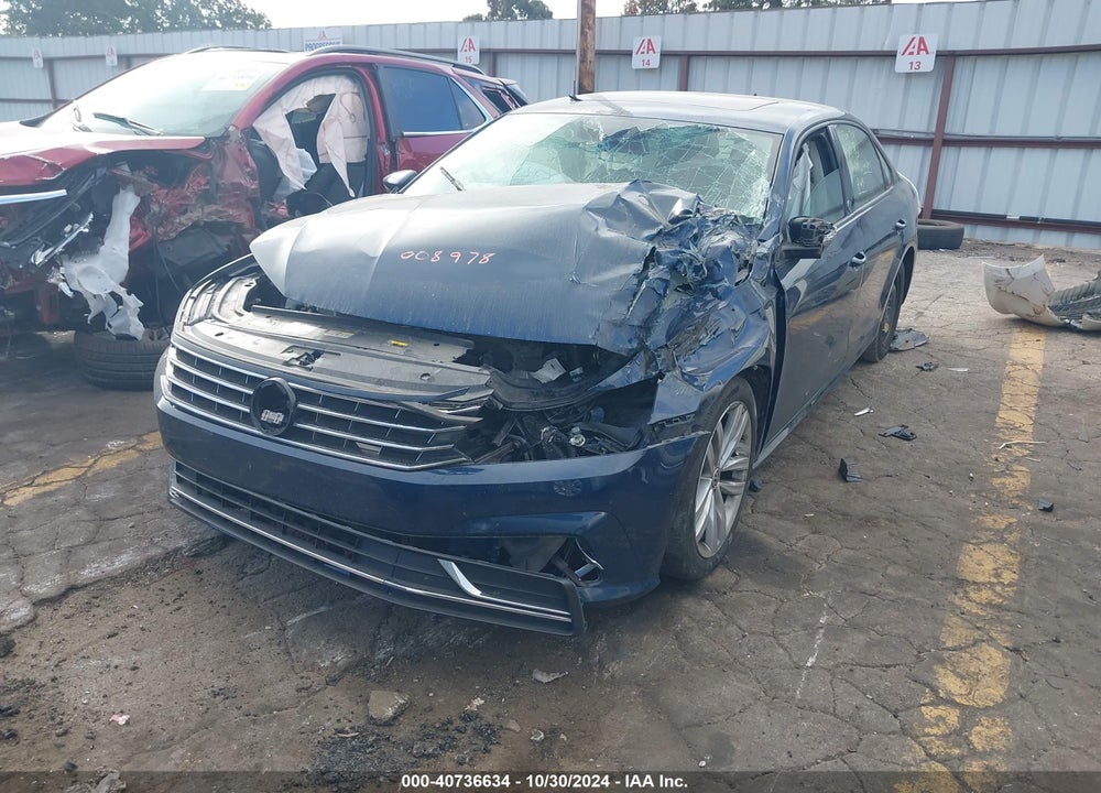 2019 VOLKSWAGEN PASSAT 2.0T WOLFSBURG EDITION VIN: 1VWLA7A39KC008978